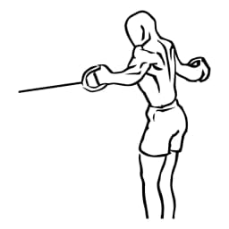 Back Flys Exercise Band
