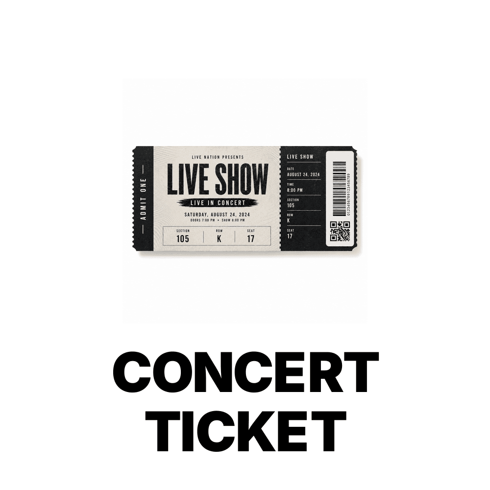 Concert Ticket